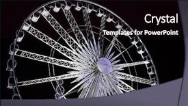  Presentation with notre dame de paris france - Cool new slide set with big dipper at night paris backdrop and a black colored foreground