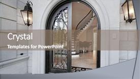  Presentation with sophisticated luxury life - Amazing theme having big dream - entryway of luxury home backdrop and a  colored foreground