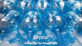  Presentation with water dispenser - Slide set enhanced with feather pen on antique letter background and a sky blue colored foreground