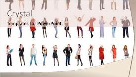  Presentation with culture - PPT theme enhanced with big group corporate culture background and a lemonade colored foreground