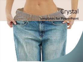 Big Jeans PPT template 87 | CrystalGraphics
