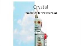  Presentation with cloud computing - Presentation consisting of big-letter-i-cloud-computing background and a white colored foreground