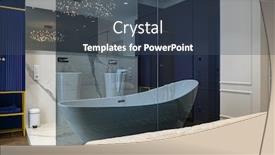  Presentation with luxury - Amazing slide set having big-luxury-elegant-classic-bedroom backdrop and a ocean colored foreground