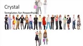  Presentation with plus size fashion model - Cool new PPT layouts with big-plus backdrop and a white colored foreground