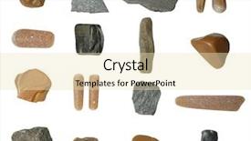  Presentation with stones - Colorful PPT layouts enhanced with big-set-of-isolated-stones backdrop and a lemonade colored foreground