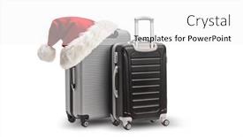  Presentation with black white - PPT layouts consisting of big-silver-and-smaller-black background and a white colored foreground