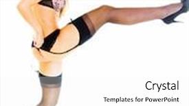  Presentation with step - Audience pleasing PPT theme consisting of big step backdrop and a white colored foreground