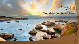  Presentation with pacific - Amazing slides having big sur pacific ocean coast backdrop and a lemonade colored foreground