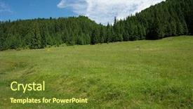  Presentation with green hills - PPT theme enhanced with bihar - landscape with hills forests background and a tawny brown colored foreground