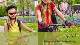  Presentation with time money - PPT layouts featuring bike share program save money background and a gold colored foreground