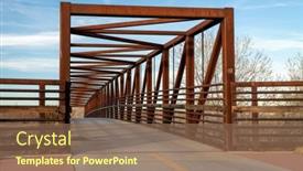  Presentation with colorado - PPT layouts consisting of bike-trail-and-a-long background and a violet colored foreground