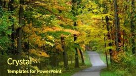  Presentation with trail - Amazing slides having bike trail backdrop and a  colored foreground