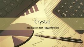  Presentation with financial accounting - Audience pleasing PPT theme consisting of bilan - financial accounting stock market graphs backdrop and a yellow colored foreground