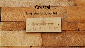  Presentation with india fort - Theme having rose and heart on rustic background and a lemonade colored foreground