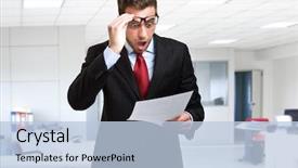  Presentation with reading - Cool new slide deck with queue system - analysis analyze examination backdrop and a light gray colored foreground