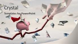  Presentation with media - Presentation theme having bill rights - making your invesments grow mixed background and a light gray colored foreground