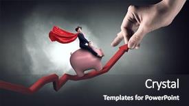  Presentation with media - Slide deck featuring bill rights - making your invesments grow mixed background and a dark gray colored foreground