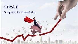  Presentation with modern medicine cardiology concept mixed - Theme having bill rights - making your invesments grow mixed background and a sky blue colored foreground