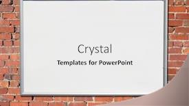  Presentation with red brick wall - Audience pleasing presentation consisting of billboard sign on an old red brick wall backdrop and a white colored foreground