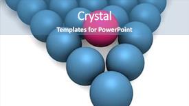  Presentation with billiard - Slide set featuring billiard balls isolated background and a teal colored foreground