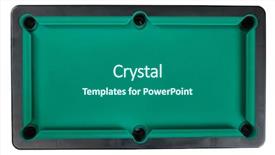  Presentation with billiard - Beautiful presentation theme featuring blonde teen with notebook surrounded by binary code backdrop and a teal colored foreground