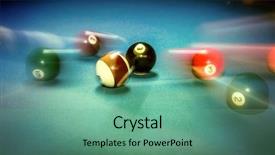  Presentation with night club - Audience pleasing theme consisting of billiard table vintage background playing backdrop and a seafoam green colored foreground