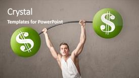  Presentation with lifting weights - Beautiful PPT layouts featuring mountain forest and watching map backdrop and a violet colored foreground.