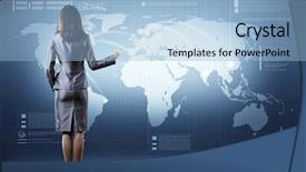  Presentation with code - Cool new presentation with new year 2018 resolutions - text in 3d blue glass boxes with white figures business holiday concept backdrop and a ocean colored foreground.