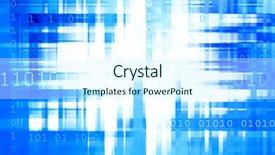  Presentation with binary - PPT theme consisting of binary codes on abstract color background and a  colored foreground