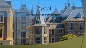  Presentation with complex - Presentation theme enhanced with binnenhof-is-a-historic-building background and a light blue colored foreground