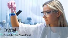  Presentation with basketball female blue - Colorful presentation theme enhanced with half yearly sales - new year 2017 road sign backdrop and a  colored foreground.