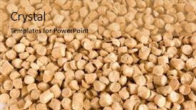  Presentation with alternative energy - Slide set enhanced with bio fuels - wood pellets background an alternative background and a yellow colored foreground