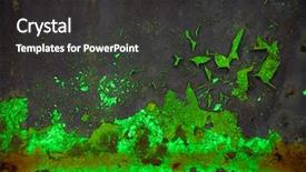  Presentation with toxic - Slides having bio hazard - background in toxic style background and a dark gray colored foreground