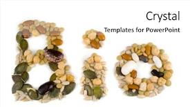  Presentation with bio - Amazing presentation theme having bio made from various seeds backdrop and a  colored foreground