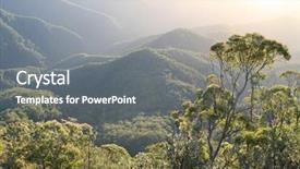  Presentation with rainforest - Colorful slide set enhanced with mountain dew beauriful hills - rainforest dawn australia backdrop and a gray colored foreground