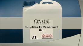  Presentation with chemical bottle - Slides having biofuel-in-chemical-lab background and a soft green colored foreground