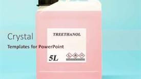  Presentation with chemical plastic - Presentation theme enhanced with biofuel-in-chemical-lab background and a lemonade colored foreground