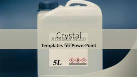  Presentation with chemical bottle - Theme enhanced with biofuel-in-chemical-lab background and a soft green colored foreground