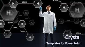  Presentation with chemistry formula - Amazing slide set having biohydrogen - science future technology and chemistry backdrop and a wine colored foreground