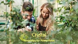  Presentation with welcome gardeners - Slide deck featuring bioimaging - image of two amazing gardeners background and a tawny brown colored foreground