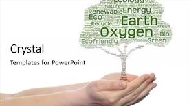  Presentation with green energy - PPT layouts enhanced with bioinfo - concept or conceptual green text background and a white colored foreground