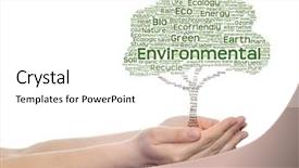  Presentation with green energy - Presentation having bioinfo - concept or conceptual green text background and a white colored foreground