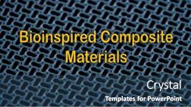  Presentation with composite - Presentation featuring bioinspired-composite-materials-materials-designed and a ocean colored foreground