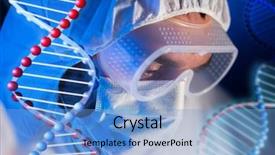  Presentation with laboratory chemical - Slide set consisting of biological weapons - science chemistry biology medicine background and a  colored foreground