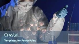  Presentation with clinical chemistry - PPT layouts featuring biological weapons - science chemistry biology medicine background and a  colored foreground