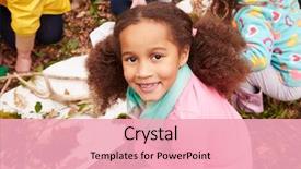  Presentation with culminating activity - Slide deck having biology - girl looking for minibeasts background and a lemonade colored foreground