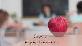  Presentation with biochemistry - Theme with biology-and-biochemistry-classes background and a soft green colored foreground