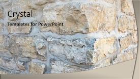  Presentation with corner - Slide set featuring biology hewan - limestone corner background and a mint green colored foreground