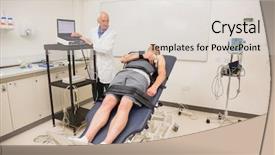  Presentation with bmr - Beautiful slides featuring biology metabolism - man lying on gurney backdrop and a lemonade colored foreground