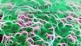  Presentation with neuron - Slide set with biology neuron - abstract background background and a seafoam green colored foreground